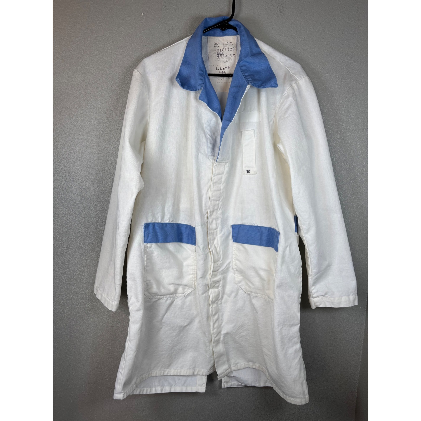 Vintage Hercules Aerospace Lab Coat - Rare Engineer Technician Jacket Space Era